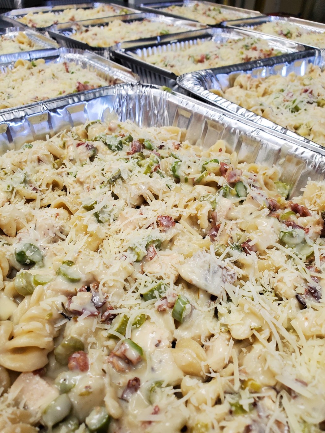 Food prepared by Comfort Catering